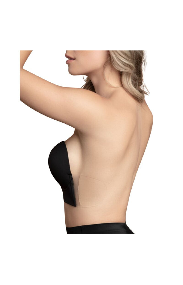 BYE-BRA - REGGISENO SENZA MANIGLIE EN U NERO COPPA A