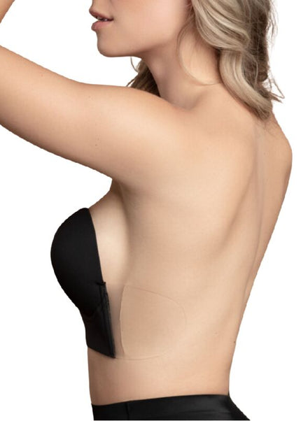 BYE-BRA - REGGISENO SENZA MANIGLIE EN U NERO COPPA A