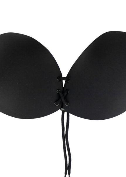 BYE-BRA - REGGISENO ADHESIVO ENTRELAZADO NERO COPPA A