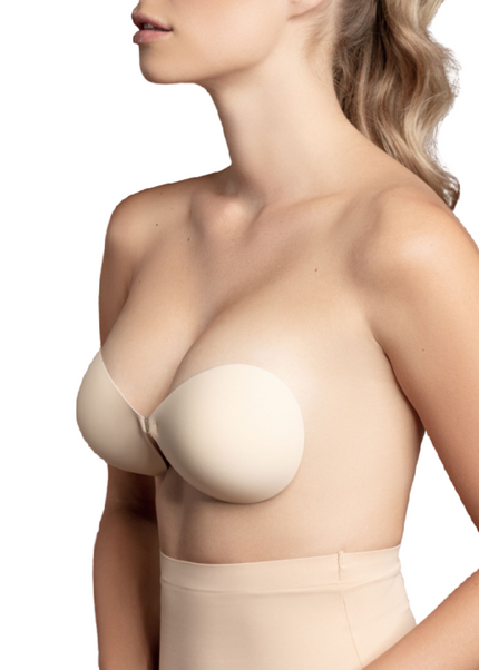 BYE-BRA - REGGISENO INVISIBLE NERO COPPA A