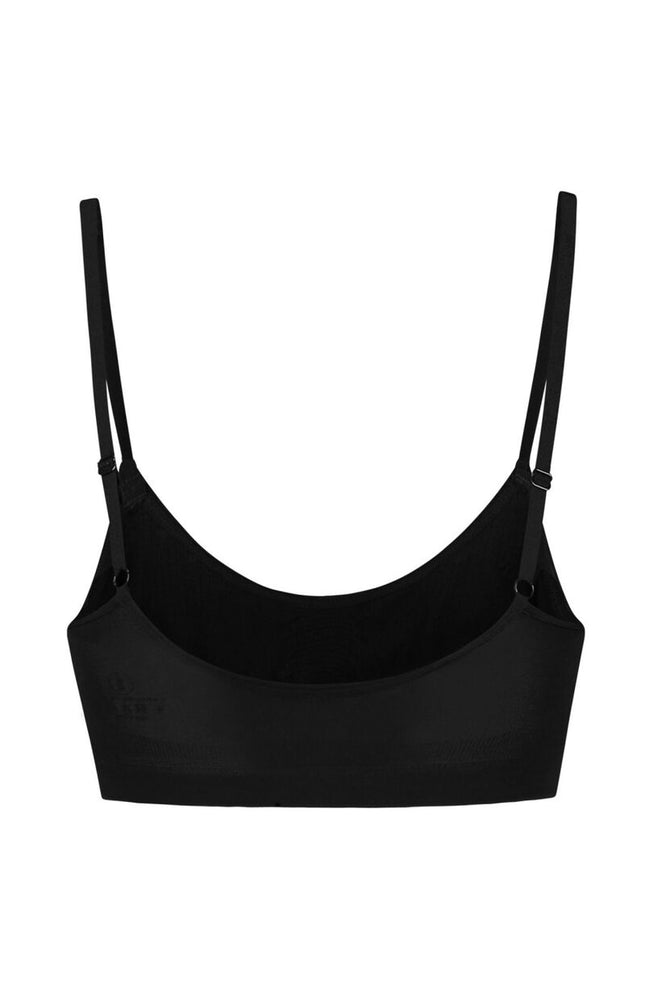 BYE-BRA - MEDIUM CONTROL REGGISENO SENZA CUCITURE NERO MISURARE XL