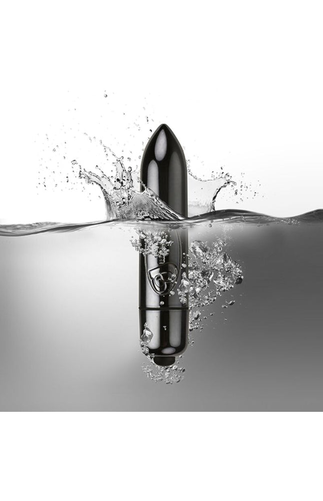 ROCKS-OFF - PALLONE VIBRANTE RO-80MM MIDNIGHT METAL