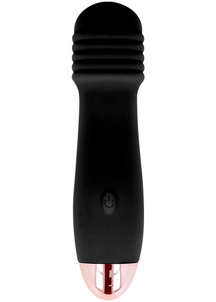 DOLCE VITA - VIBRATORE RICARICABILE TRE NERO A 7 VELOCITÀ