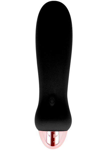 DOLCE VITA - VIBRATORE RICARICABILE CINQUE NERO A 7 VELOCITÀ