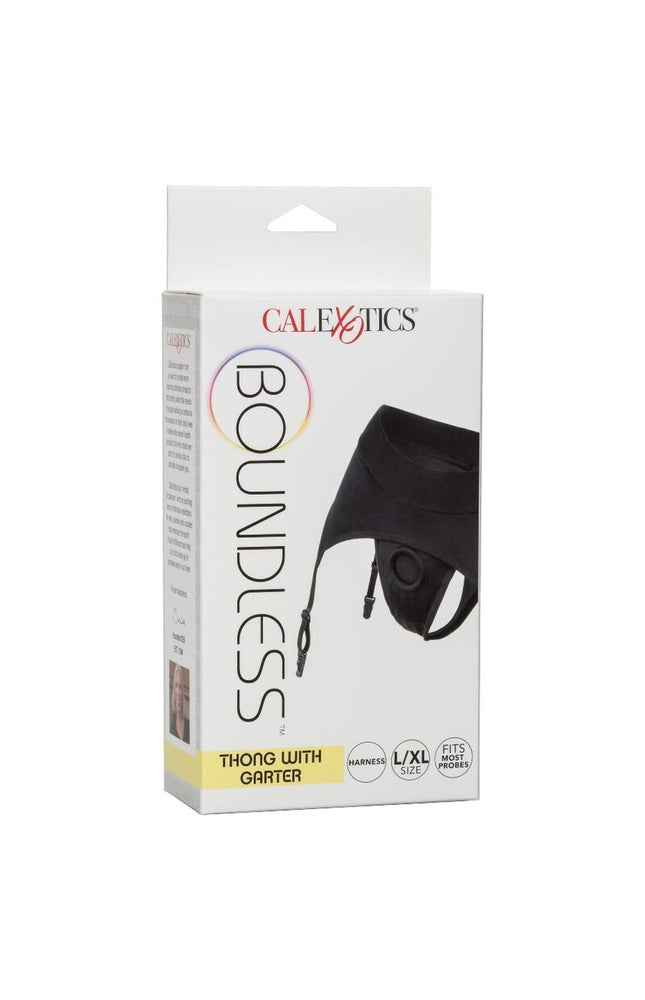 CALEXOTICS - PERIZOMA SENZA LIMITAZIONE CON GIARRETTIERA L/XL