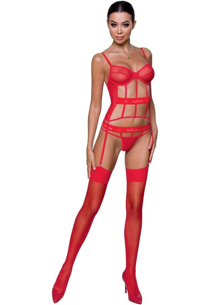 PASSIONE - CORSETTO KYOKA ROSSO S/M