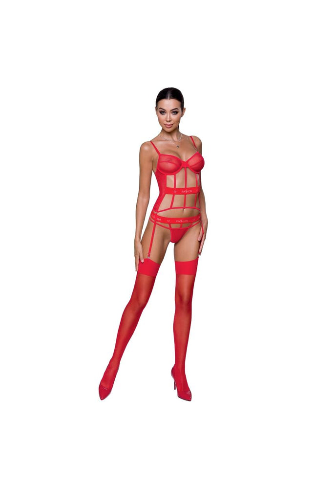 PASSIONE - CORSETTO KYOKA ROSSO S/M