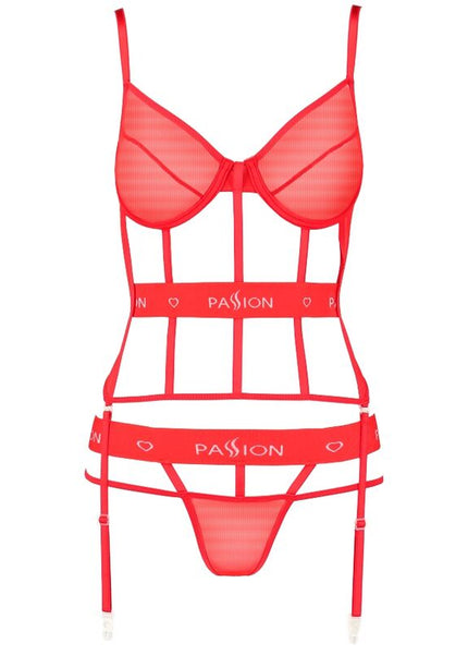 PASSIONE - CORSETTO KYOKA ROSSO S/M