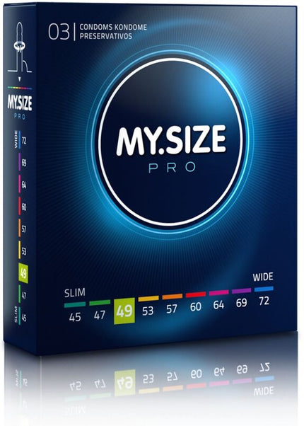MY SIZE - PRO PRESERVATIVI 49 MM 3 UNIT