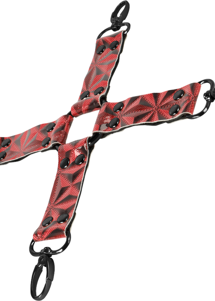 BEGME - CRAVATTA DI MAIALE IN PELLE VEGANA PREMIUM EDIZIONE ROSSA