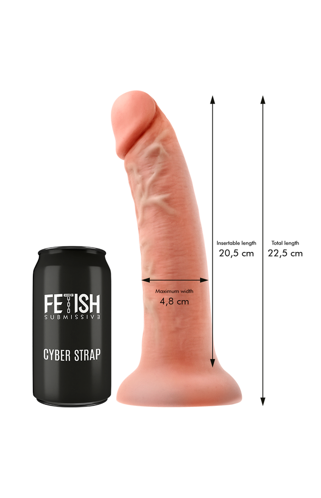 FETISH SUBMISSIVE CYBER STRAP - IMBRAGATURA CON DILDO E TELECOMANDO BULLET TECNOLOGIA WATCHME L