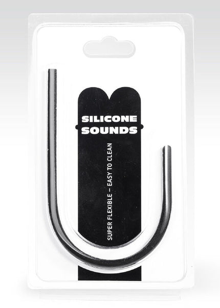 ALL BLACK - SONDA URETRALE IN SILICONE DA 10 MM