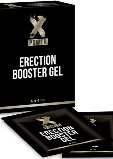 XPOWER - GEL BOOSTER PER LEREZIONE 6 X 4 ML