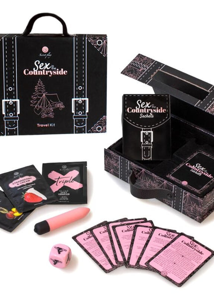 SECRETPLAY - KIT DA VIAGGIO SESSO IN CAMPAGNA (ES/EN/DE/FR/NL/PT)