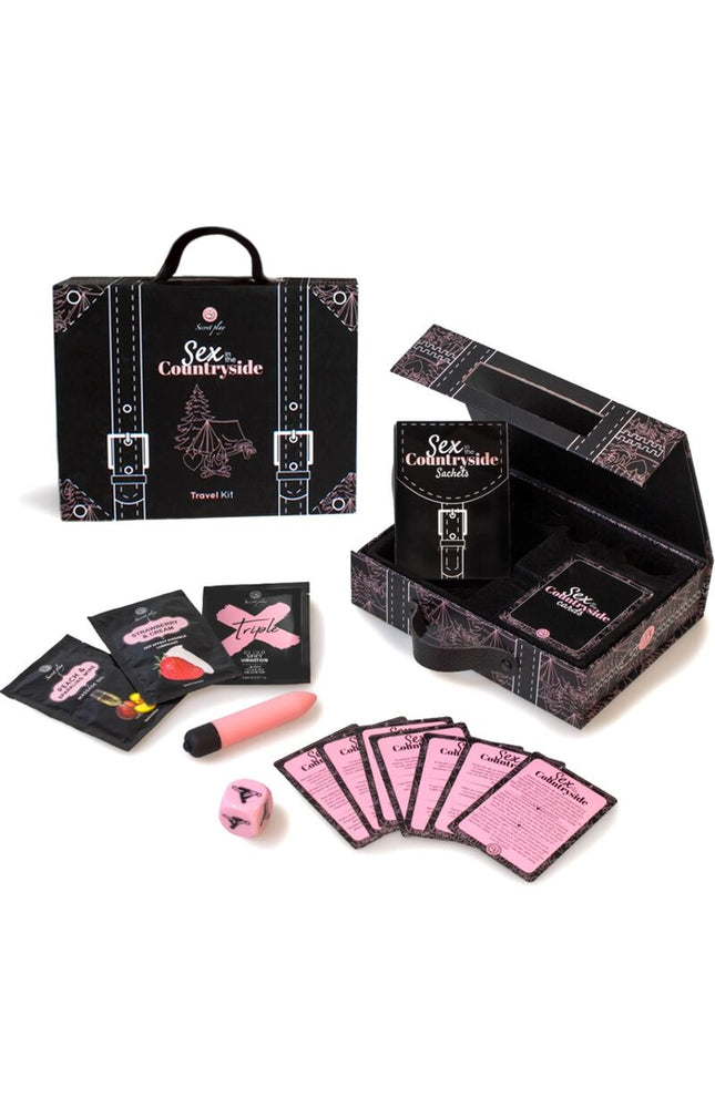 SECRETPLAY - KIT DA VIAGGIO SESSO IN CAMPAGNA (ES/EN/DE/FR/NL/PT)