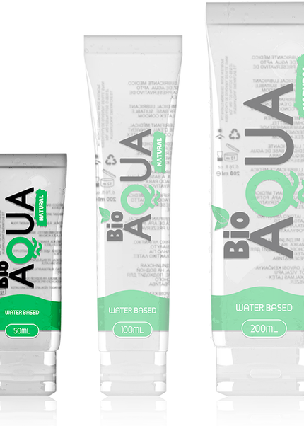 BIOAQUA - LUBRIFICANTE INGREDIENTI NATURALI A BASE ACQUA 50 ML
