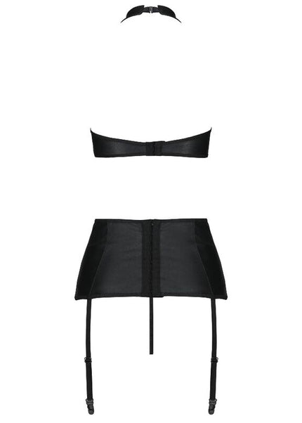 PASSION - SET NANCY IN PELLE ECOLOGICA S/M