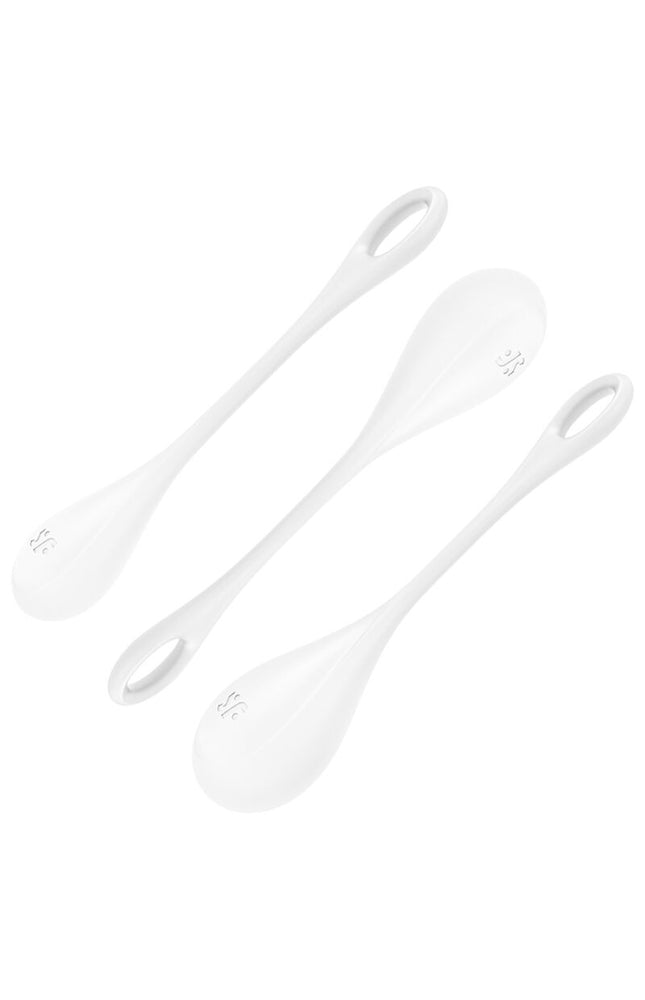 SATISFYER - SET DA ALLENAMENTO YONI POWER 1 BIANCO