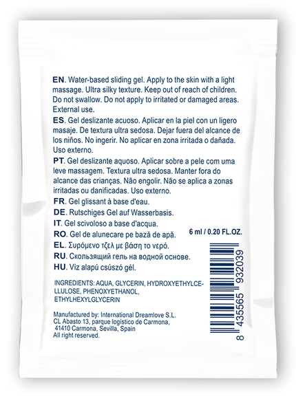 WATERFEEL - GEL SCORREVOLE NEUTRO A BASE ACQUA 6 ML