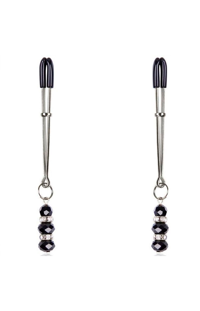 OHMAMA FETISH - Morsetti per capezzoli CON PIETRE DI CRISTALLO