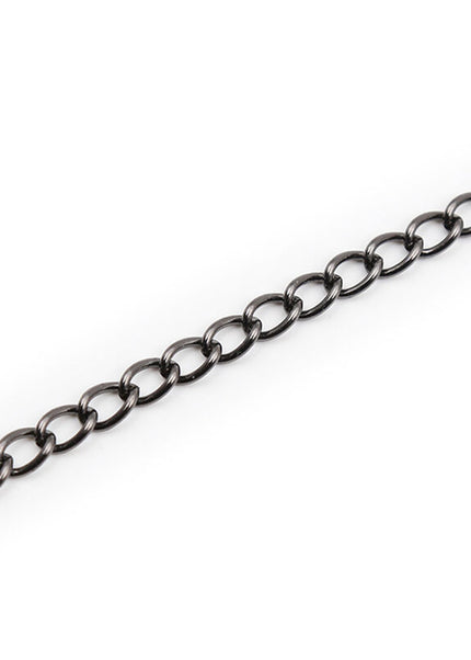 OHMAMA FETISH - Pinze per capezzoli giapponesi con catena nera