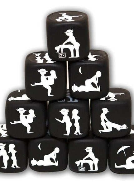 DIABLO PICANTE - GIOCO DI DADI DELLA POSTURA NERO