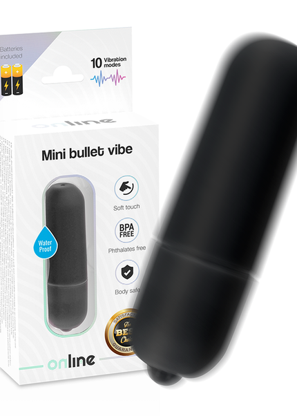 ONLINE - MINI PROIETTORE VIBRANTE NERO