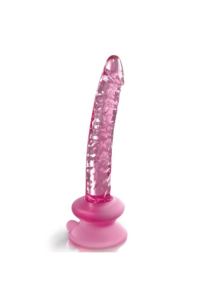 ICICLES - N. 86 DILDO IN VETRO DI CON VENTOSA