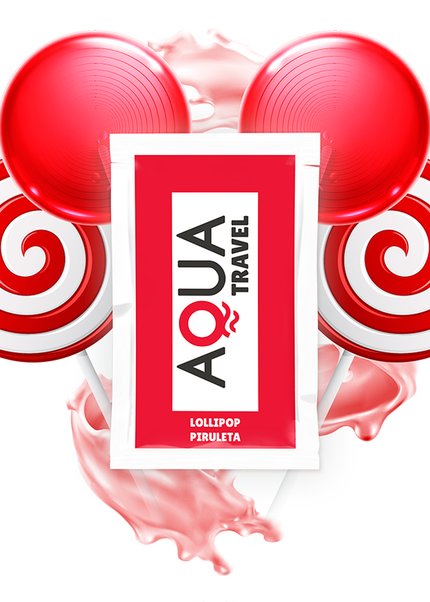 AQUA TRAVEL - LUBRIFICANTE A BASE ACQUA GUSTO LOLLIPOP 6 ML