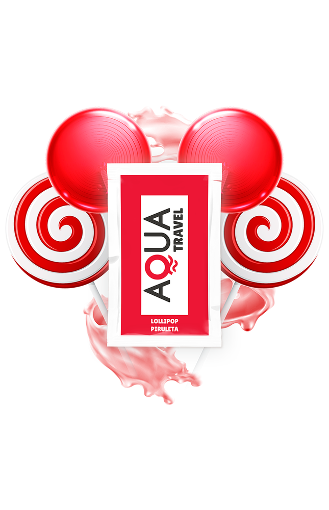 AQUA TRAVEL - LUBRIFICANTE A BASE ACQUA GUSTO LOLLIPOP 6 ML