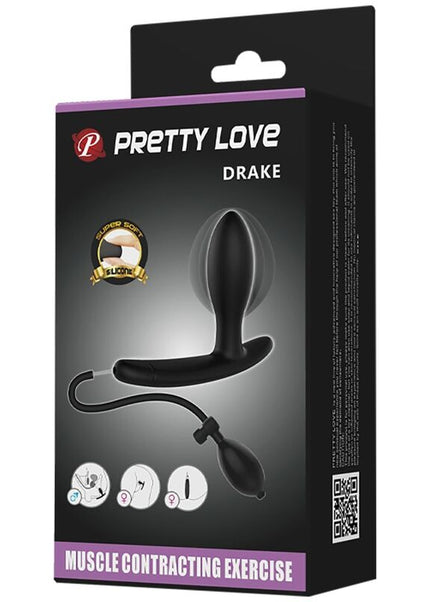 PRETTY LOVE - PLUG ANALE GONFIABILE DRAKE
