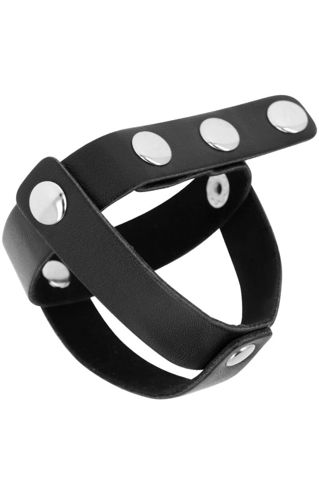 GABBIA A SFERA IN CUOIO FETISH OHMAMA