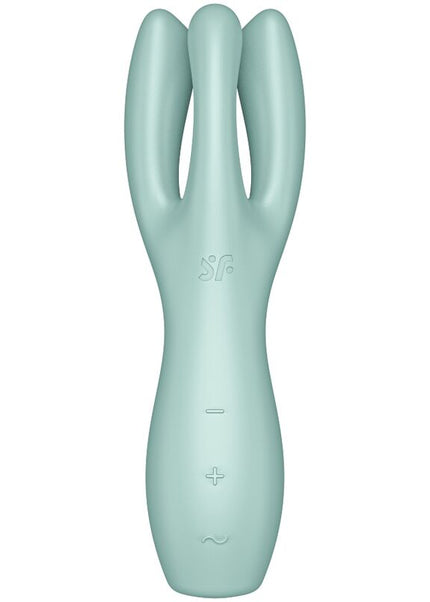 SATISFYER - VIBRATORE THREESOME 3 ROSA