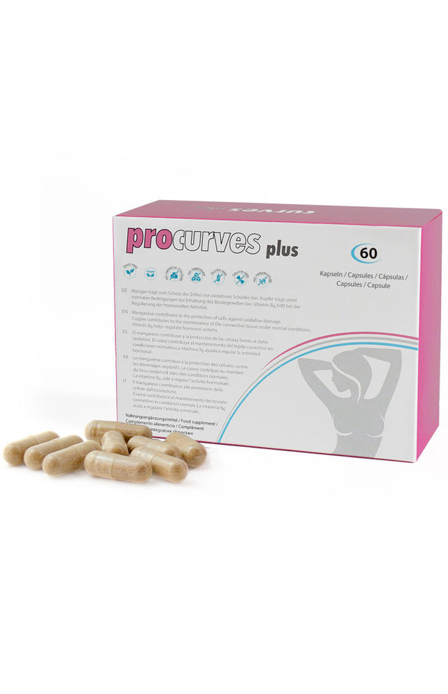 500 COSMETICI - PROCURVES PIÙ PILLOLE NATURALI PER IL MIGLIORAMENTO DEL SENO