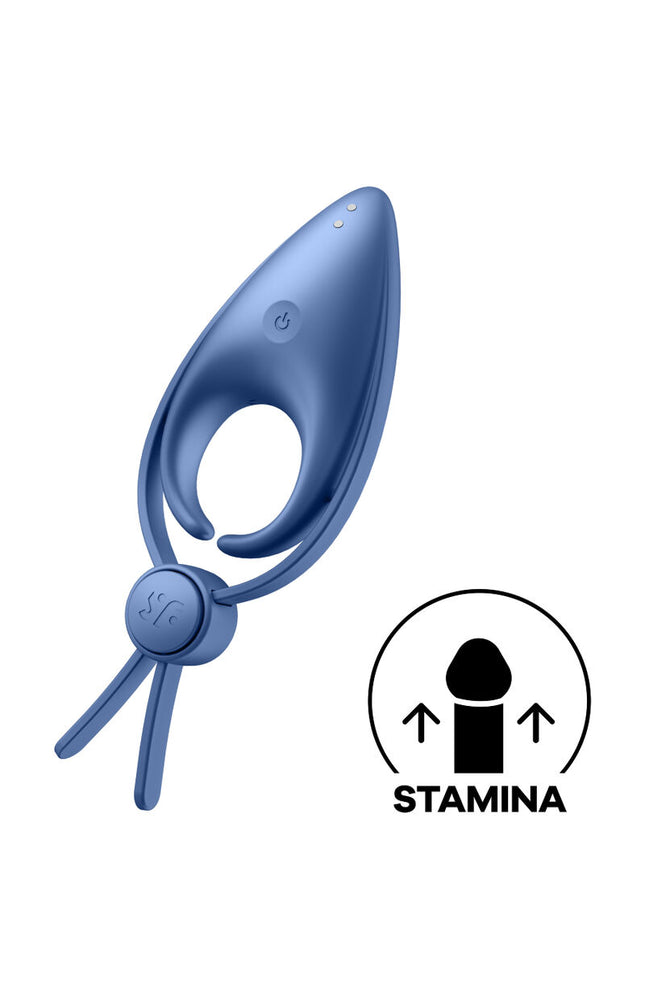 SATISFYER - VIBRATORE AD ANELLO SNIPER BLU