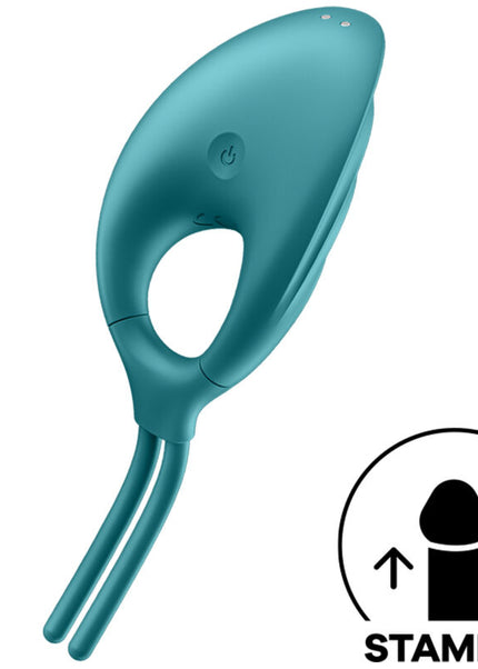 SATISFYER - VIBRATORE AD ANELLO SWORDSMAN VERDE