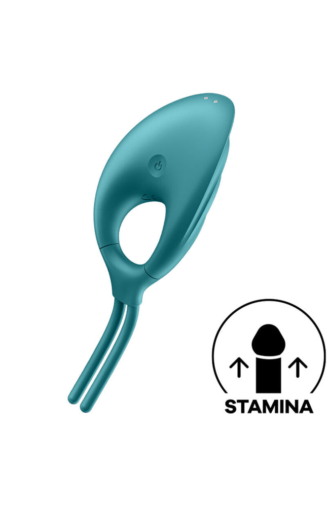 SATISFYER - VIBRATORE AD ANELLO SWORDSMAN VERDE