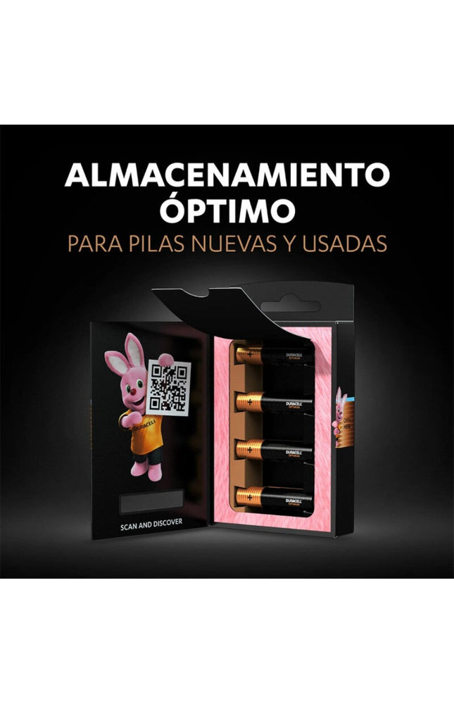 DURACELL - BATTERIA ALCALINA OPTIMUM 200 AAA LR03 4 UNITÀ