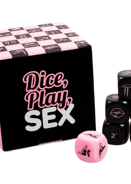 SECRETPLAY - DICE, PLAY, SEX JUEGO DE DADOS (ES/EN/DE/FR/NL/PT/IT)