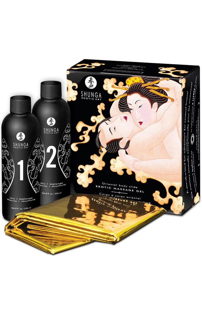 SHUNGA - GEL DA MASSAGGIO EROTICO CORPO A CORPO AL MELONE ORIENTALE 