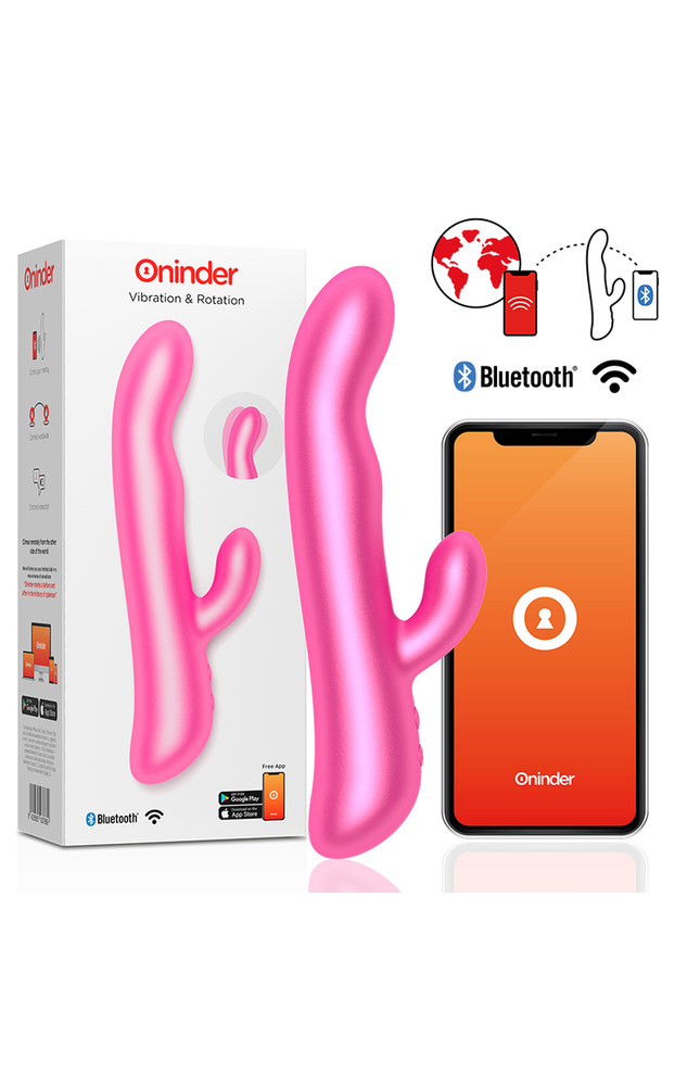 ONINDER - OSLO VIBRAZIONE E ROTAZIONE ROSA - APP GRATUITA