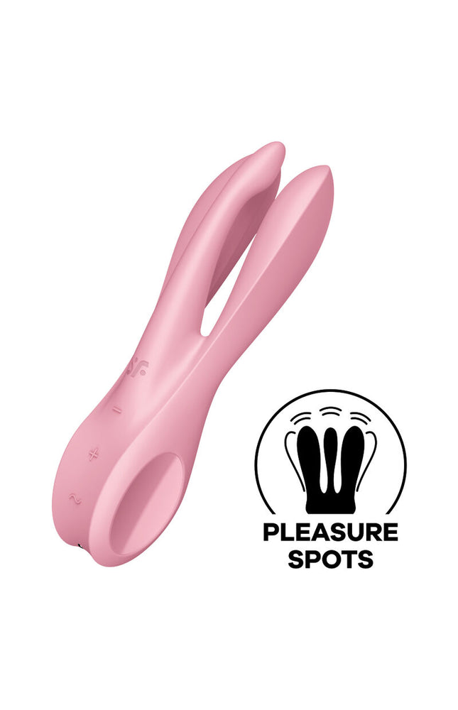 SATISFYER - THREESOME 1 VIBRATORE BLU