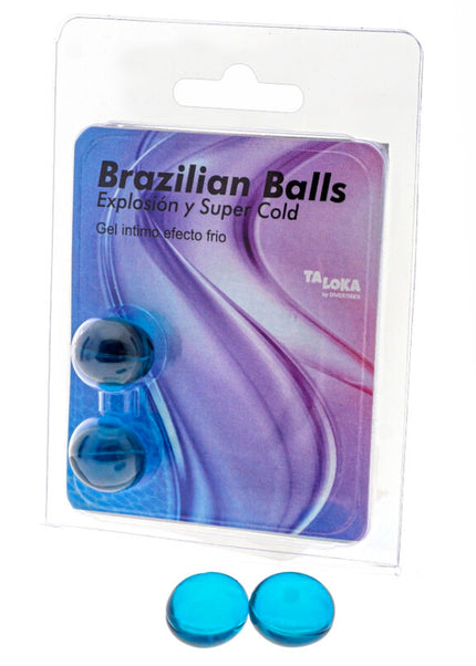 TALOKA - 2 SFERE BRASILIANE GEL EMOZIONANTE EFFETTO FREDDO