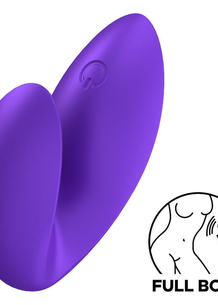 SATISFYER - VIBRATORE DA DITA LOVE RIOT VIOLA