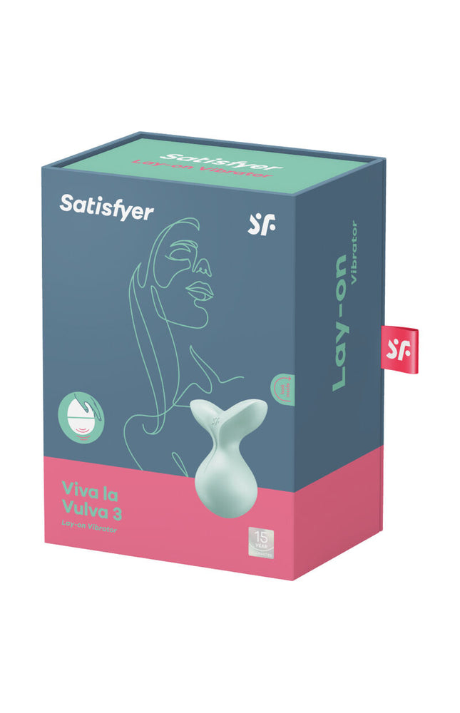 SATISFYER - VIBRATORE VIVA LA VULVA 3 LAY-ON VIOLA
