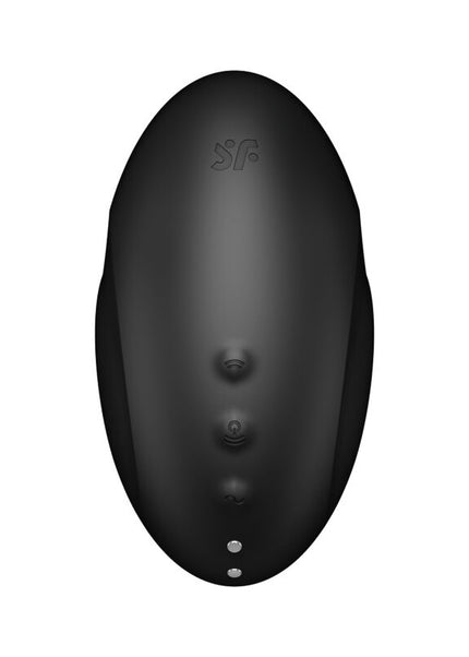 SATISFYER - STIMOLATORE E VIBRATORE VULVA LOVER 3 NERO