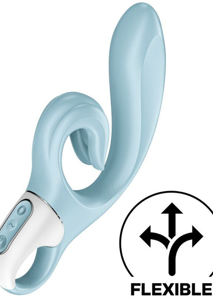 SATISFYER - LOVE ME RABBIT VIBRAZIONE BLU