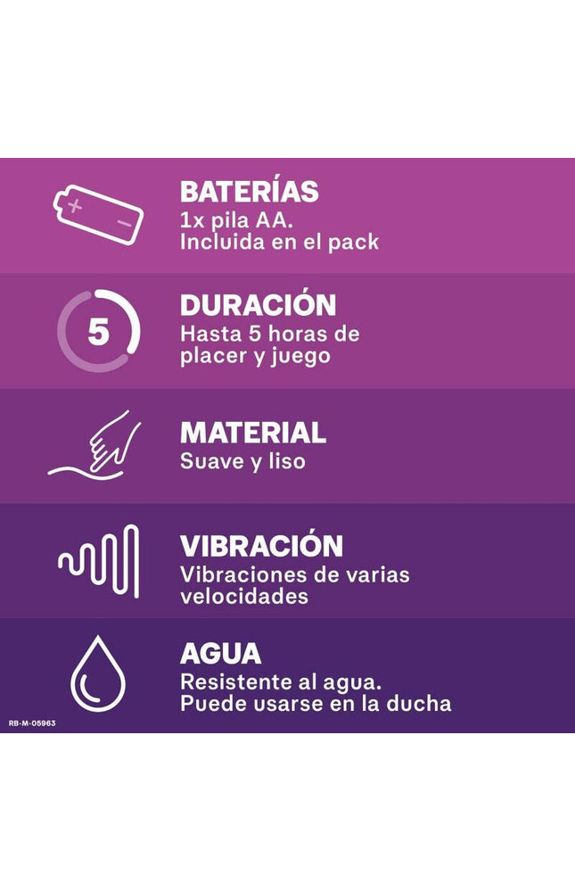 DUREX - VIBRATORE ORGASMICO INTENSO PURA FANTASIA