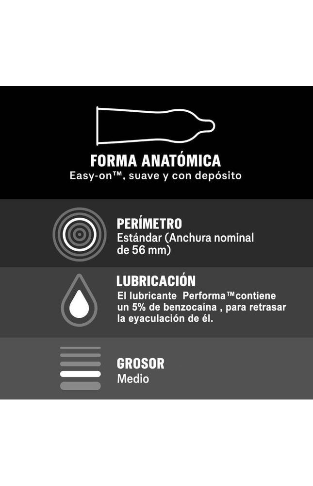 DUREX - PIACERE PROLUNGATO RITARDATO 12 UNITÀ