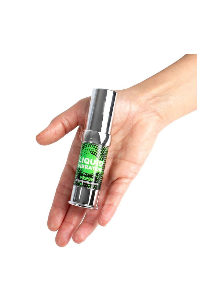 SECRETPLAY - VIBRATORE LIQUIDO FRESH STIMOLATORE E INTENSIFICATORE DEL PIACERE 15 ML
